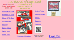 Desktop Screenshot of cartlandofcapecod.com